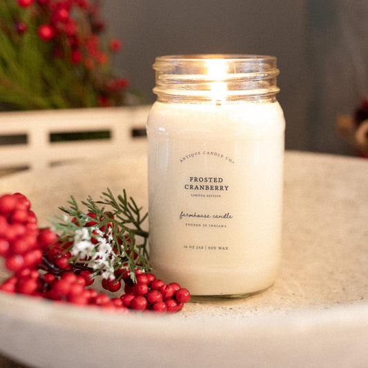 Frosted Cranberry 16 oz candle