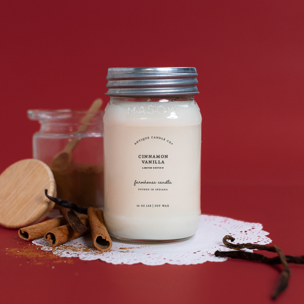 Cinnamon Vanilla 16 oz candle