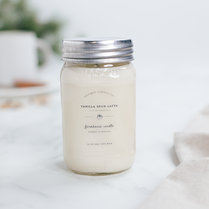 Vanilla Spice Latte by To Mimi's House We Go 16 oz candle