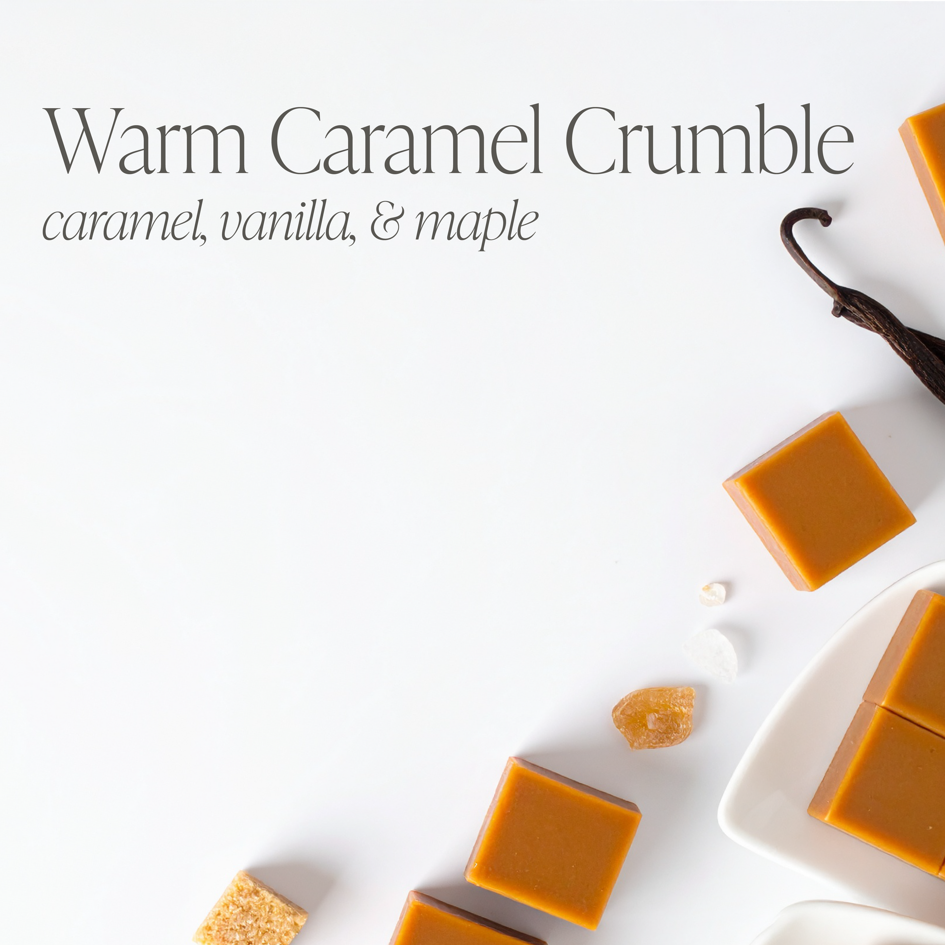 Warm Caramel Crumble by Sarah Joy 16 oz candle