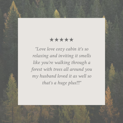 Cozy Cabin 16 oz candle